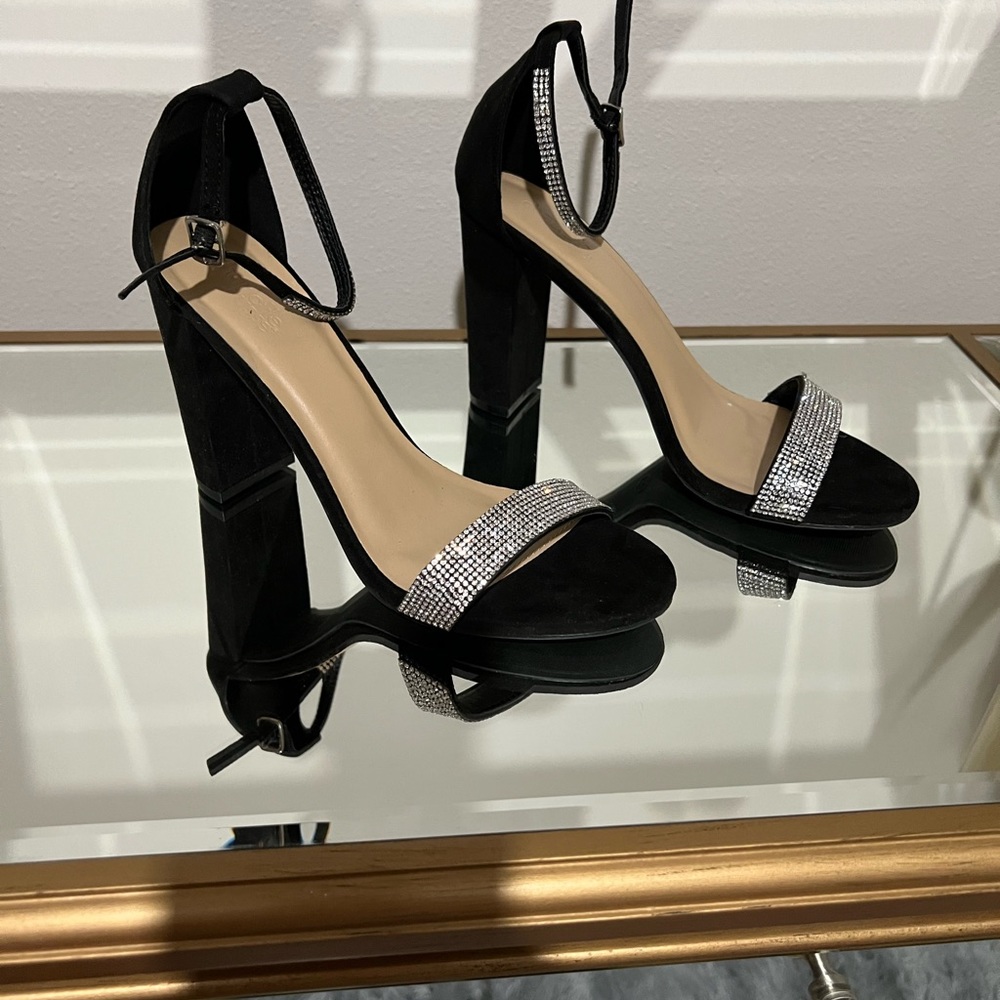 Charlotte Russe Black Sparkly